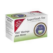 H&S Moringa plus Minze Filterbeutel H&S Moringa plus Minze Filterbeutel