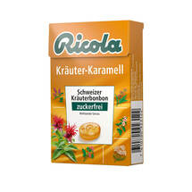 Ricola ohne Zucker Box Kräuter-Karamell Bonbons Ricola ohne Zucker Box Kräuter-Karamell Bonbons