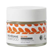 Bio Vegane Anti-Age Goji Nachtpflege Creme Bio Vegane Anti-Age Goji Nachtpflege Creme