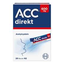ACC direkt 600 mg Pulver zum Einnehmen im Beutel ACC direkt 600 mg Pulver zum Einnehmen im Beutel