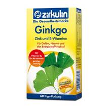 Zirkulin Ginkgo Zink und B-Vitamine Filmtabletten Zirkulin Ginkgo Zink und B-Vitamine Filmtabletten