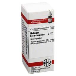 Abbildung: DHU Natrium bicarbonicum D 12 Gl Globuli, 10 g PZN 00001413