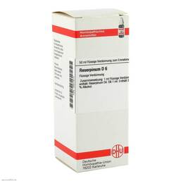 Abbildung: DHU Reserpinum D 6 Dilution Dilution, 50 ml PZN 00001910