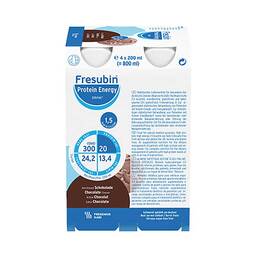 Abbildung: Fresubin Protein Energy Drink Schokolade 8X4X200 ml, Flüssigkeit PZN 00005888
