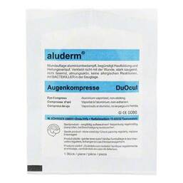 Abbildung: Aluderm Augenkompresse Duocu Kompressen, 1 St PZN 00006416