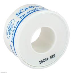 Abbildung: Söhngen Silk 5mx2,50cm Heftpflaster 1 St, Pflaster PZN 00008065