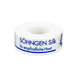 Abbildung: Söhngen Silk 5mx1,25cm Heftpflaster 1 St, Pflaster PZN 00008071