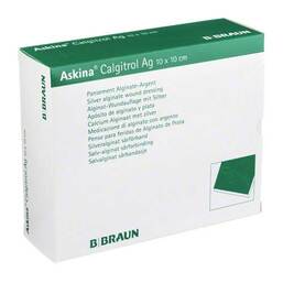 Abbildung: Askina Calgitrol Ag 10x10cm 10 St PZN 00008898