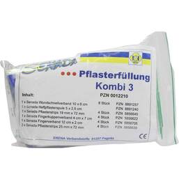 Abbildung: Senada Pflasterfüllung Kombi 3 1 St PZN 00012210