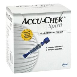 Abbildung: Accu Chek Spirit 3,15 ml Ampullen System 25 St PZN 00020681