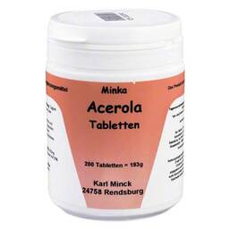 Abbildung: Acerola Vitamin C Tabletten 200 St, Tabletten PZN 00023248