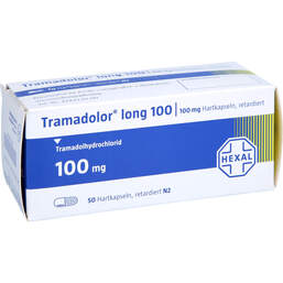 Abbildung: Tramadolor long 100 Retardkapseln 50 St, Retard-Kapseln PZN 00040985