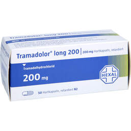 Abbildung: Tramadolor long 200 Retardkapseln 50 St, Retard-Kapseln PZN 00041051