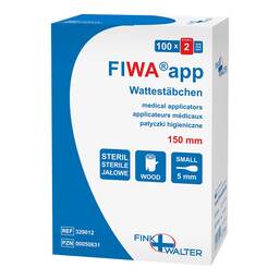 Abbildung: Wattestäbchen kleiner Kopf steril 100X2 St PZN 00050831