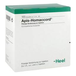 Abbildung: Apis Homaccord Ampullen 100 St, Ampullen PZN 00059499