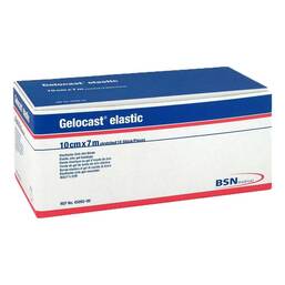 Abbildung: Gelocast elastic Binde 7mx10 10 St, Binden PZN 00062538 