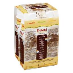 Abbildung: Frebini Energy Fibre Drink Schokolade Trinkflasche 4X200 ml, Flüssigkeit PZN 00066068