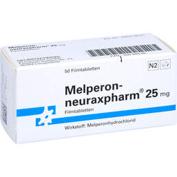 Abbildung: Melperon neuraxpharm 25 mg Filmtabletten 50 St, Filmtabletten PZN 00068446