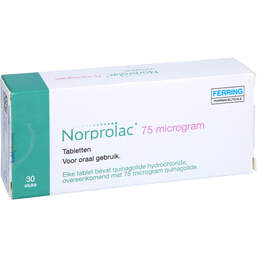 Abbildung: Norprolac 75 Tabletten 30 St, Tabletten PZN 00071974