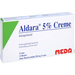 Abbildung: Aldara 5% Creme Sachets 12 St, Creme PZN 00074719