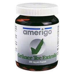 Abbildung: Grüner Tee Extrakt amerigo 200 mg Kapseln Kapseln, 90 St PZN 00080039