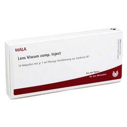 Abbildung: Lens Viscum comp. Inject Ampullen 10X1 ml, Ampullen PZN 00081530