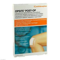 Abbildung: Opsite Post OP 9,5x8,5cm Verband Verband, 5 St PZN 00081719