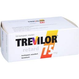 Abbildung: Trevilor retard 75 mg Hartkapseln retardiert 100 St, Hartkapseln mit veränderter Wirkstofffreisetzung PZN 00088294