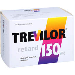 Abbildung: Trevilor retard 150 mg Hartkapseln retardiert 100 St, Hartkapseln mit veränderter Wirkstofffreisetzung PZN 00088325