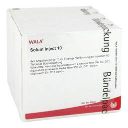 Abbildung: Solum Inject 10 Ampullen 20X10 ml, Ampullen PZN 00090500