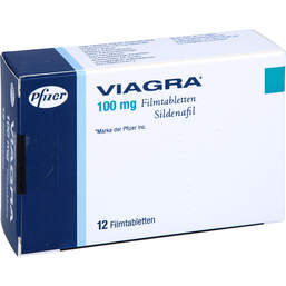 Abbildung: Viagra 100 mg Filmtabletten 12 St, Filmtabletten PZN 00091439