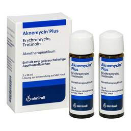 Abbildung: Aknemycin Plus Lösung 2X25 ml, Lösung PZN 00104805