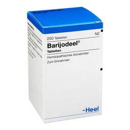 Abbildung: Barijodeel Tabletten 250 St, Tabletten PZN 00106678
