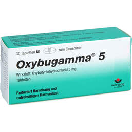 Abbildung: Oxybugamma 5 Tabletten 30 St, Tabletten PZN 00106939