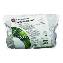 Abbildung: Heublumen Einweg-Kompresse 30x40 cm 3 St, Kompressen PZN 00117305