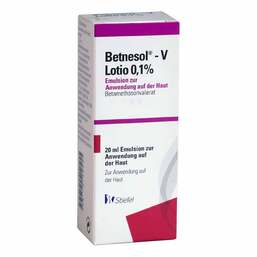 Abbildung: Betnesol V Lotio 0,1% 20 ml, Emulsion PZN 00120922