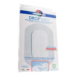 Abbildung: Drop med 10,5x15 cm Wundverband Master Aid 5 St, Verband PZN 00121583