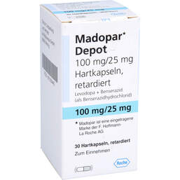 Abbildung: Madopar depot Retardkapseln 30 St, Retard-Kapseln PZN 00125440