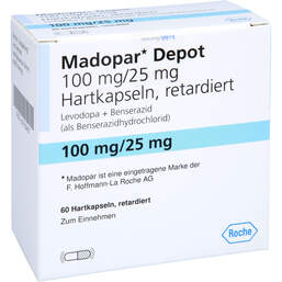 Abbildung: Madopar depot Retardkapseln 60 St, Retard-Kapseln PZN 00125457