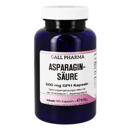 Abbildung: Asparaginsäure 500 mg GPH Kapseln Kapseln, 180 St PZN 00127841