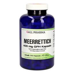 Abbildung: Meerrettich 400 mg GPH Kapseln 360 St, Kapseln PZN 00129573