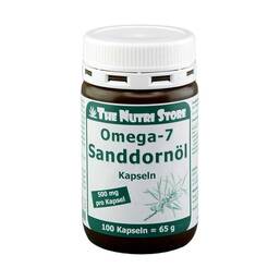 Abbildung: Omega 7 Sanddornöl 500 mg Bio Kapseln 100 St, Kapseln PZN 00134344