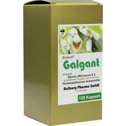 Abbildung: Galgant Kapseln 120 St, Kapseln PZN 00156417
