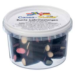 Abbildung: Bunte Lakritzstangen 175 g PZN 00164457