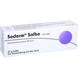 Abbildung: Soderm Salbe 25 g, Salbe PZN 00165215