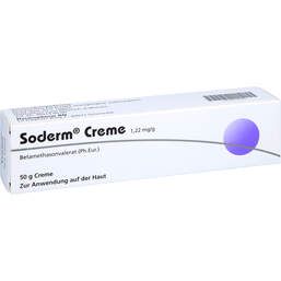 Abbildung: Soderm Creme 50 g, Creme PZN 00165250