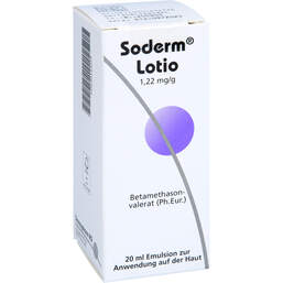 Abbildung: Soderm Lotio 20 ml, Emulsion PZN 00165273
