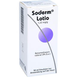 Abbildung: Soderm Lotio 50 ml, Emulsion PZN 00165296
