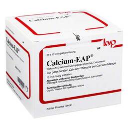 Abbildung: Calcium EAP Ampulle 4% Ampullen, 25X10 ml PZN 00167800