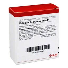 Abbildung: Calcium fluoratum Injeel Ampullen 10 St, Ampullen PZN 00168142